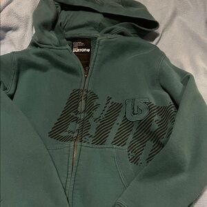 Burton Kids' Teal Zip-Up Hoodie